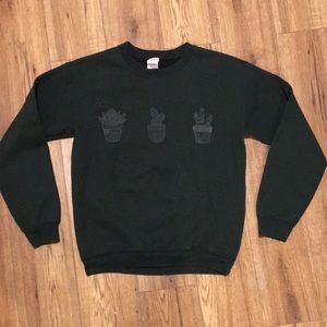 Plant lovers crewneck sweater